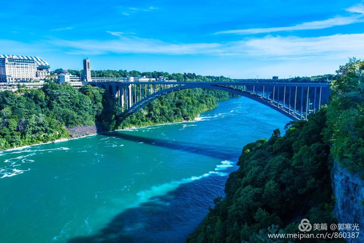 尼亚加拉大瀑布观景台,游美国尼亚加拉大瀑布