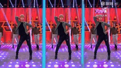 跑男团穿高跟鞋，李晨走不了路，鹿晗竟毫无违和感，美成了这样