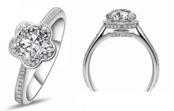 钻戒分数是主钻和碎钻一起算的吗,60分钻戒的寓意象征