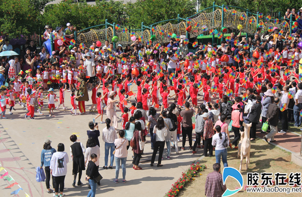 六一活动烟台山幼儿园,烟台多彩活动庆六一
