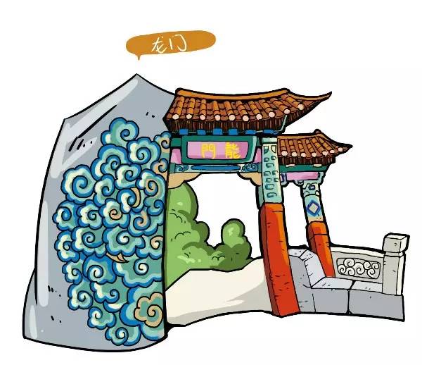 记忆中的昆明手绘,涂鸦手绘昆明