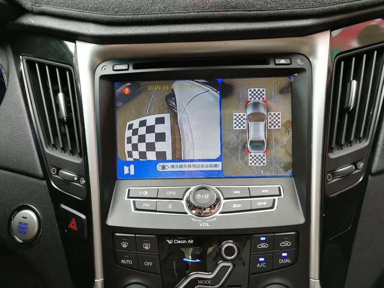 抚州原声源汽车音响索八升级伊莱奇安360全景路特仕DVD导航