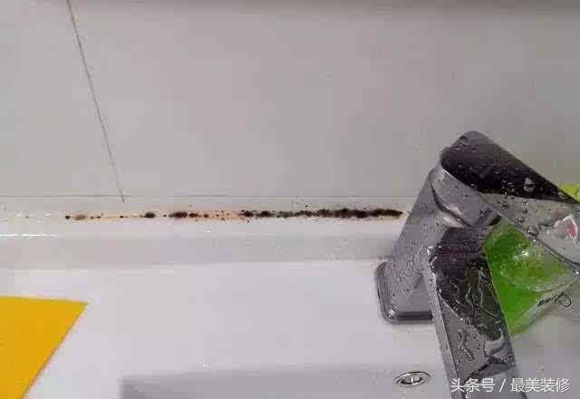 洗脸盆玻璃胶发霉怎么清除,玻璃胶发霉变黑清除小妙招