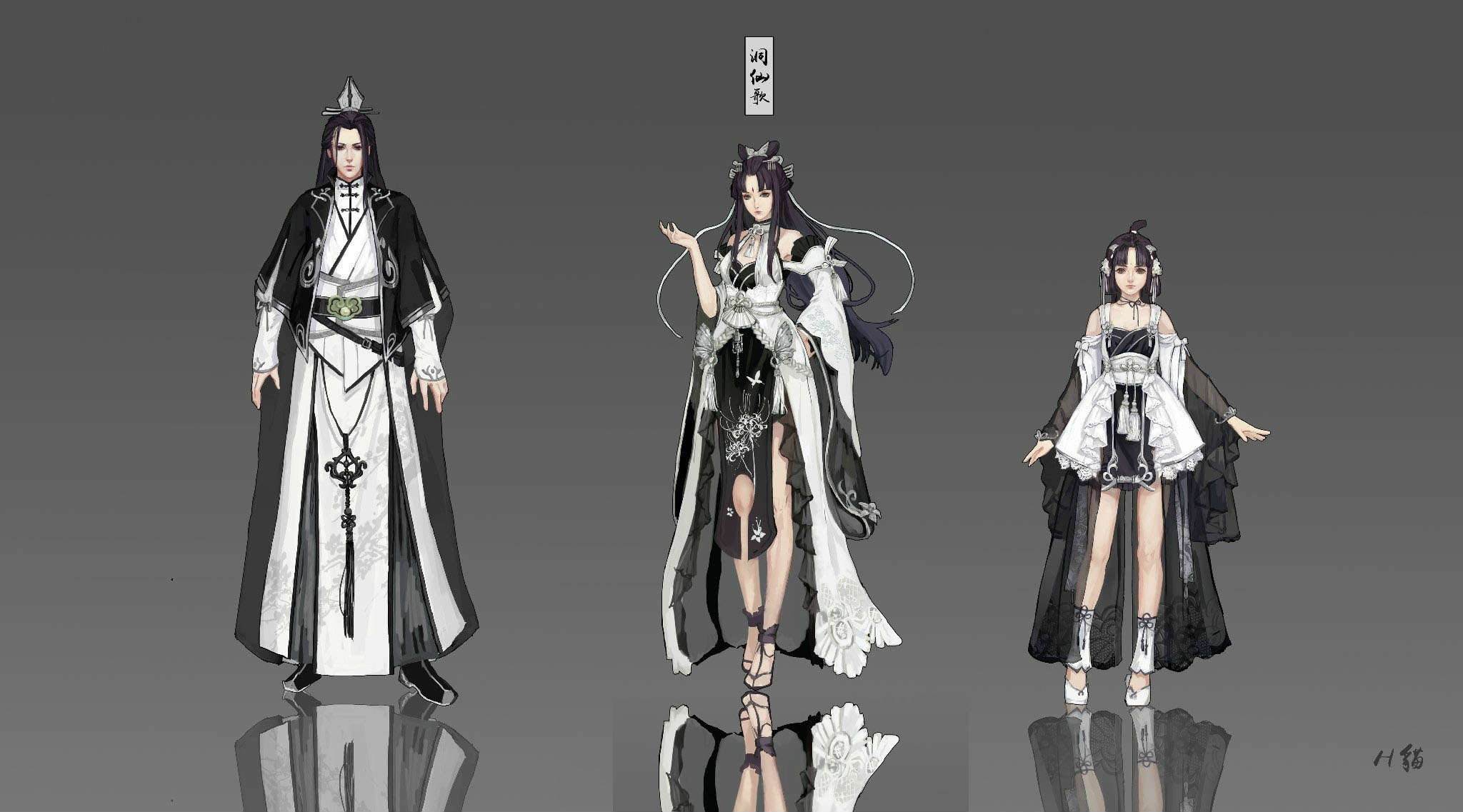 芊芊画意,专访天涯明月刀外观设计大赛最佳人气奖作者