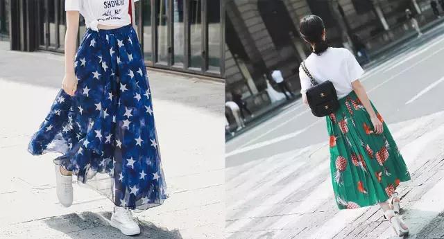 今夏流行裙子,今夏流行这3种裙子搭配