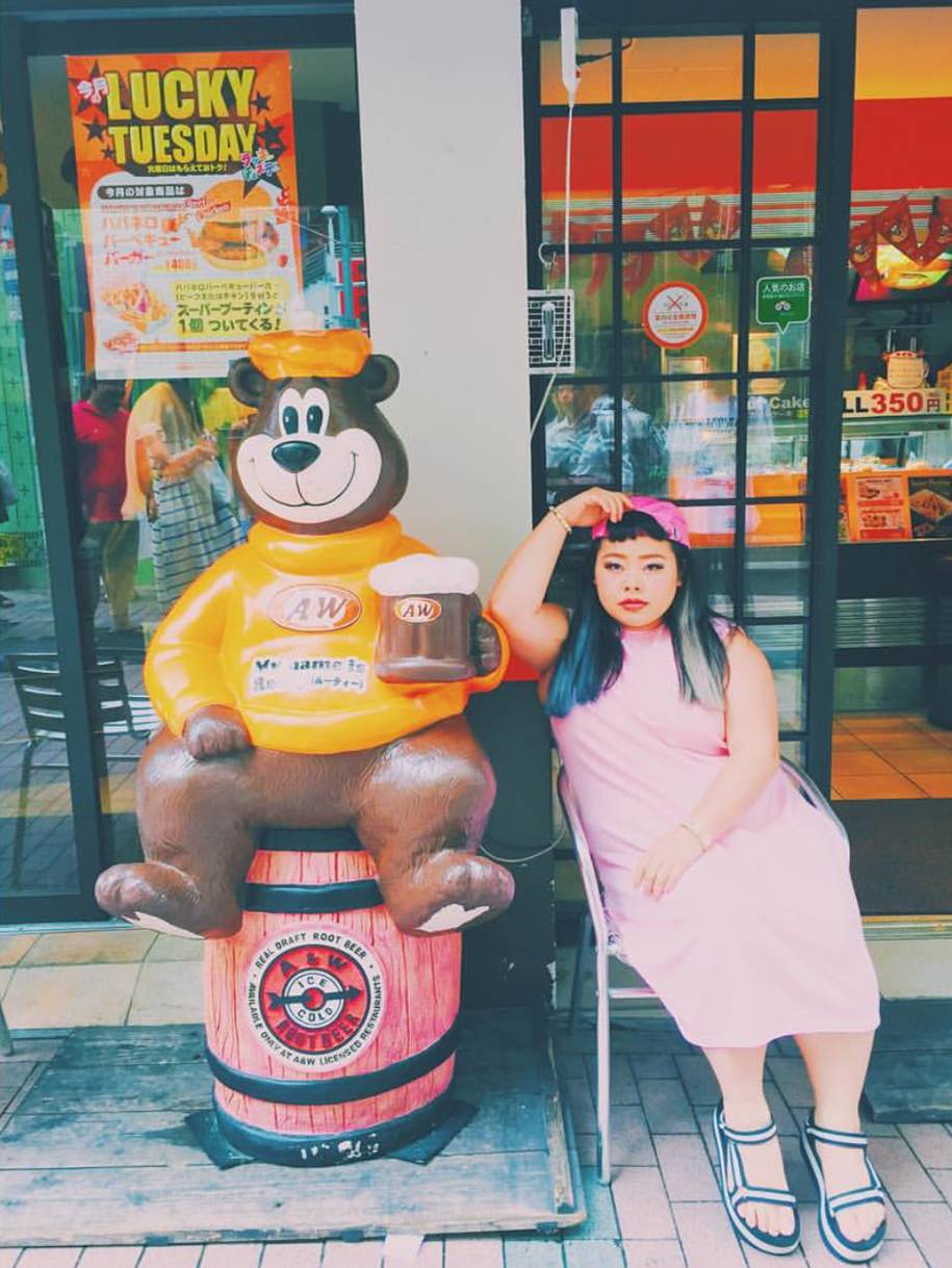 体重200斤的她,竟是日本最火的时髦女王!