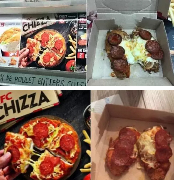 肯德基以前出过的披萨,肯德基炸鸡披萨