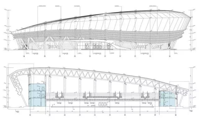 梅洪元丝路花谷孕育寒地建筑第十三届全国冬季运动会冰上运动中心