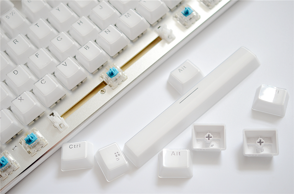 晶莹剔透的冰晶,蓝色冰晶效果