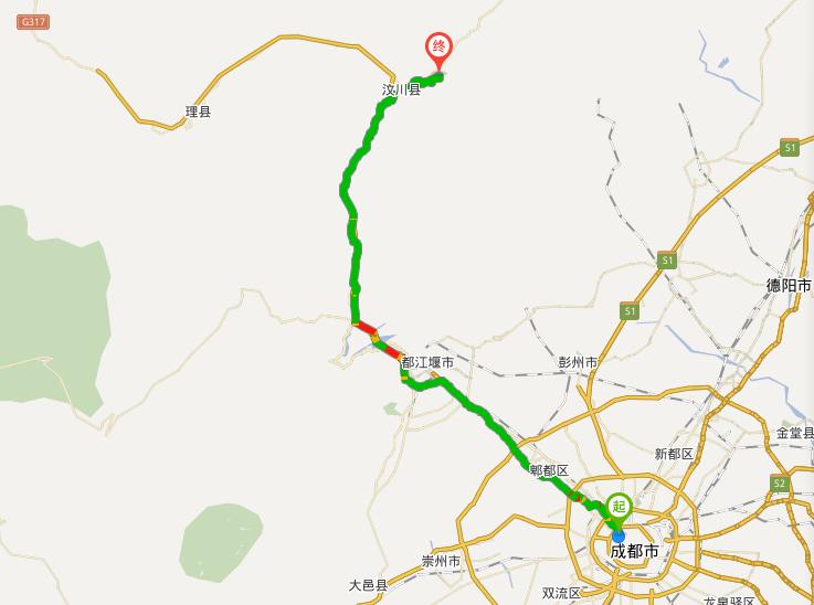 自驾车游汶川七盘沟摘车厘子,汶川萝卜寨自驾游攻略