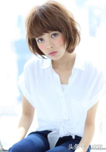 碎发短发长碎发,小清新又酷又飒短发碎发
