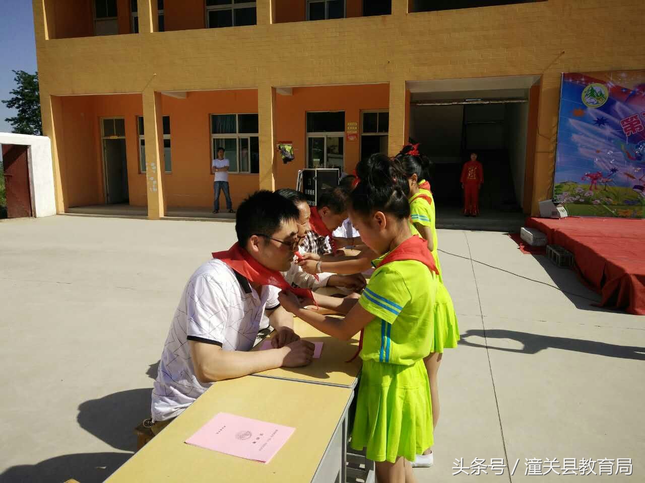 潼关县南头幼儿园庆六一,潼关县六一儿童节