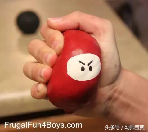 气球减压球教学,1-3岁幼儿气球手工课程