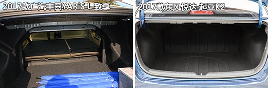 起亚k2和丰田致炫哪个好,起亚k2和丰田致享