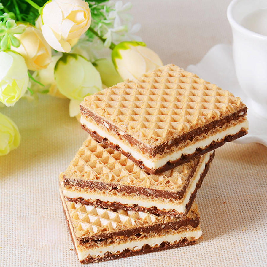 超级厚切的威化饼好吃不贵,世界上最好吃的威化饼