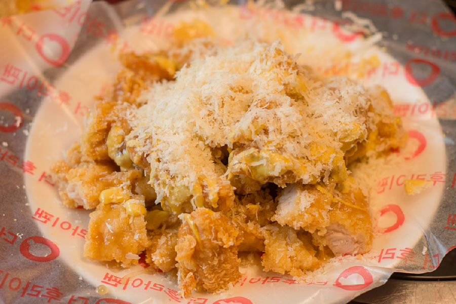 炸鸡控请抱紧我,wuli都教授代言的炸鸡店来啦~