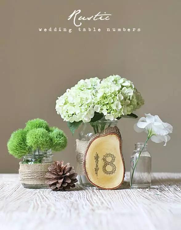 婚礼创意桌牌制作图片,diy手工制作婚礼布置