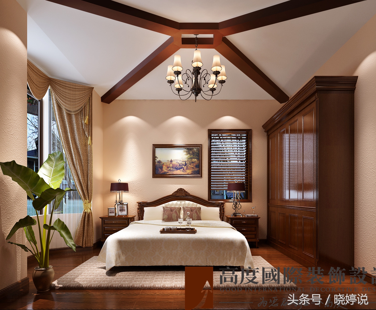 曲江紫汀苑280平托斯卡纳风，乡村的，简朴的，更是优雅的