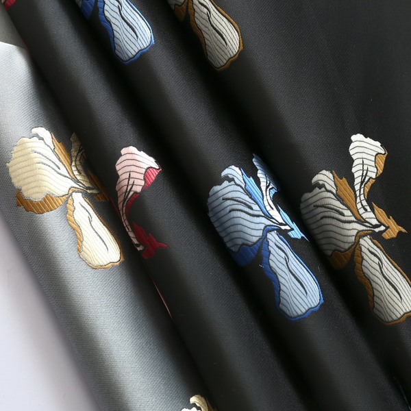 中国风立体提花面料,高端提花面料