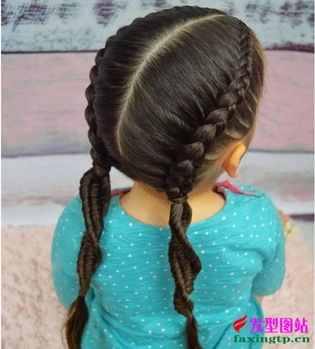 10款儿童花式编发技法合集,时尚妈咪赶快收藏起来