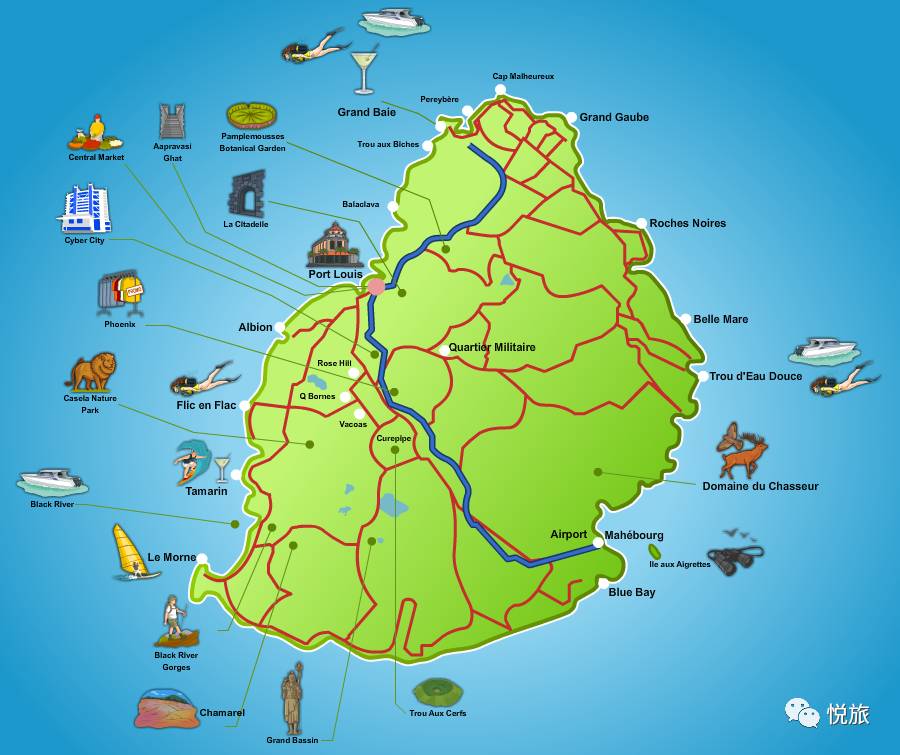 毛里求斯出境旅游攻略,刚去毛里求斯的人可以免签30天吗