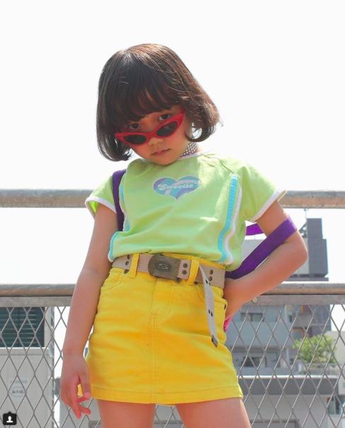 日本原宿6岁潮童,日本时尚原宿