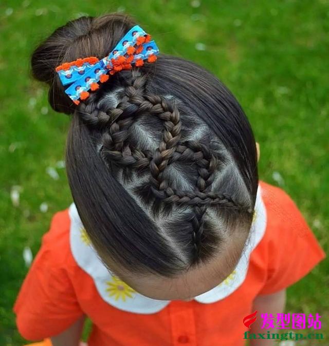 10款儿童花式编发技法合集,时尚妈咪赶快收藏起来