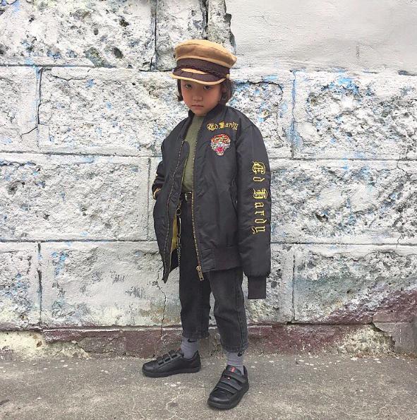 日本原宿6岁潮童,日本时尚原宿