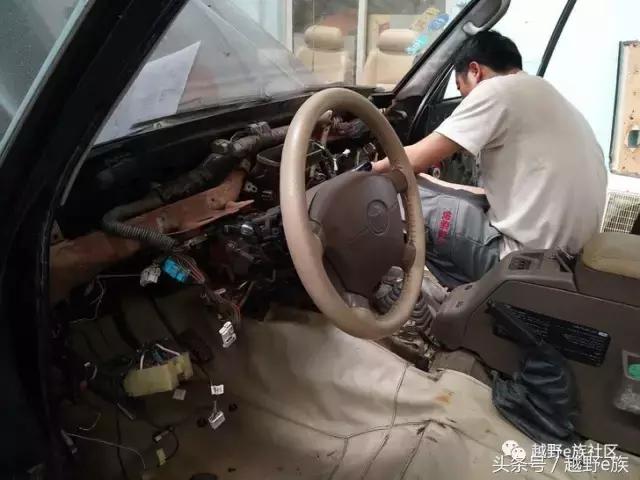 老车翻新修复lc100,老款lc80翻新修复