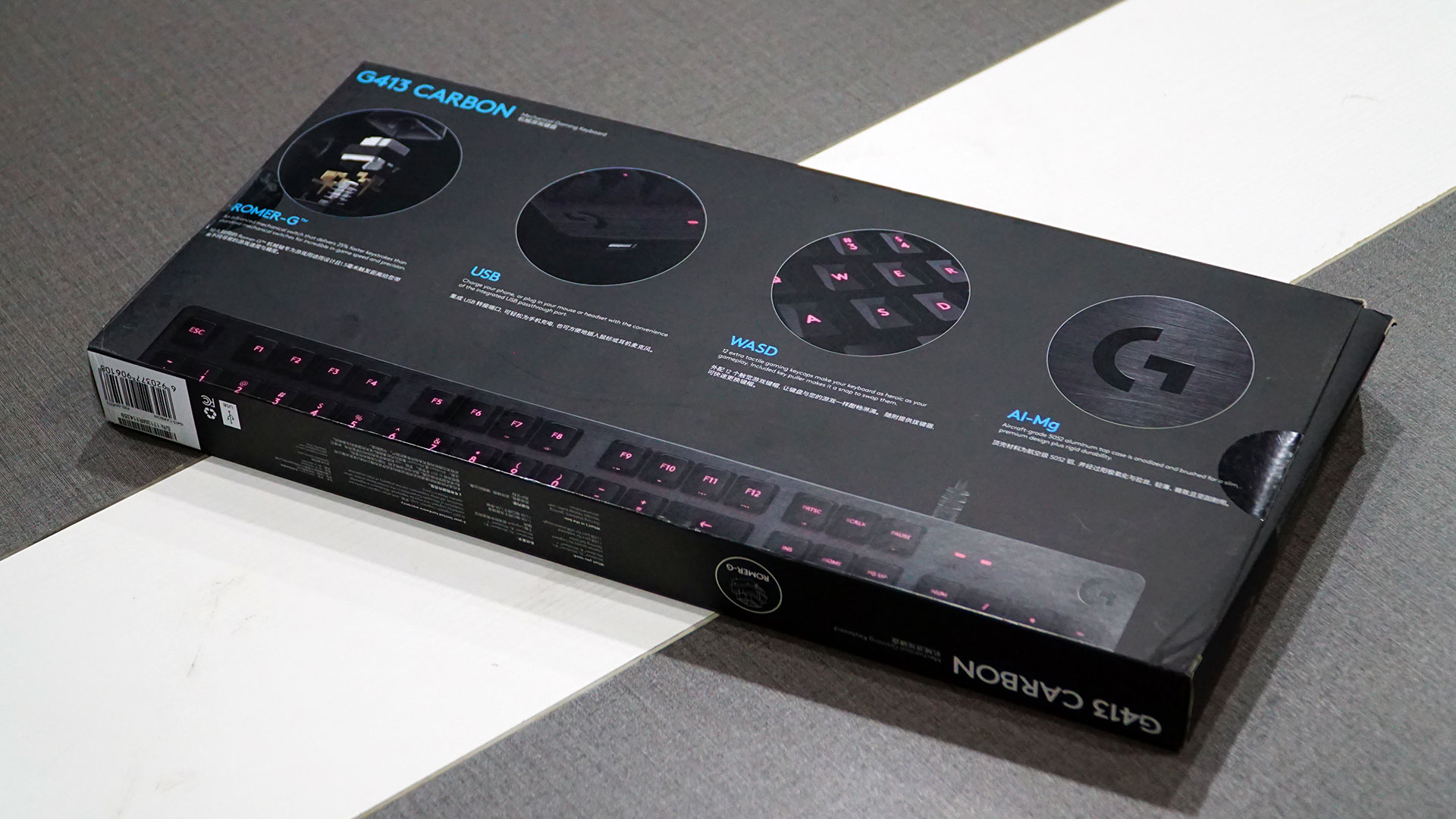 罗技超薄键盘,罗技g413和g610键盘对比