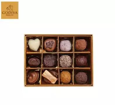 一盒巧克力吃货,吃货吃一大堆的巧克力