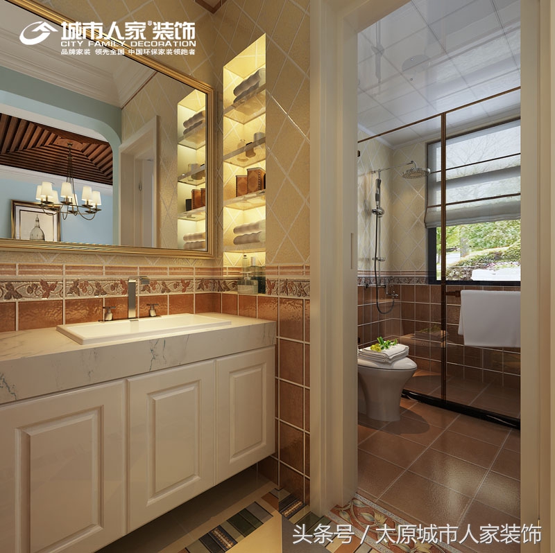 淡雅素净轻奢有品天泰玉泽园140平米现代简约风格