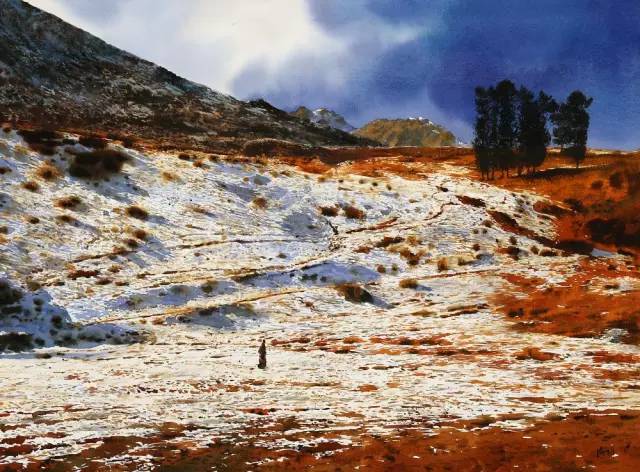 许海刚的水彩画,许海刚水彩画