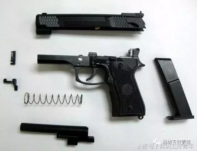 小时候玩的硬塑料子弹手枪,小时候玩的五款手枪