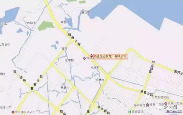 宁波北仑发电站风景,火电厂旅游景点