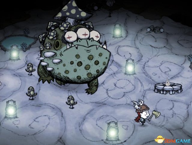 饥荒联机版悲惨毒菌代码,饥荒联机版毒蘑菇boss怎么开启