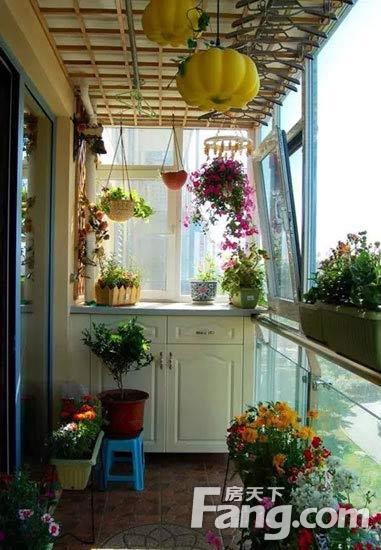 阳台装修效果图休闲阳台,100款阳台装修效果图