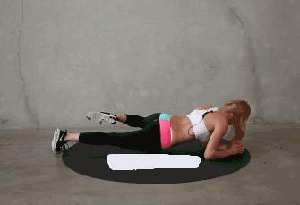 锻炼腰肌平板支撑12种训练,腰部肌肉锻炼动作平板支撑