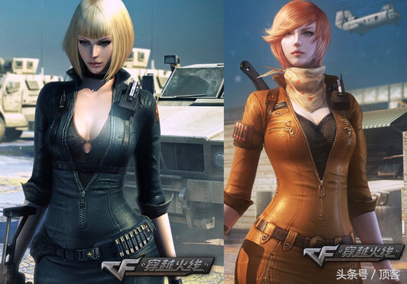 穿越火线生存特训最美女角色套装,穿越火线女角色谁最美