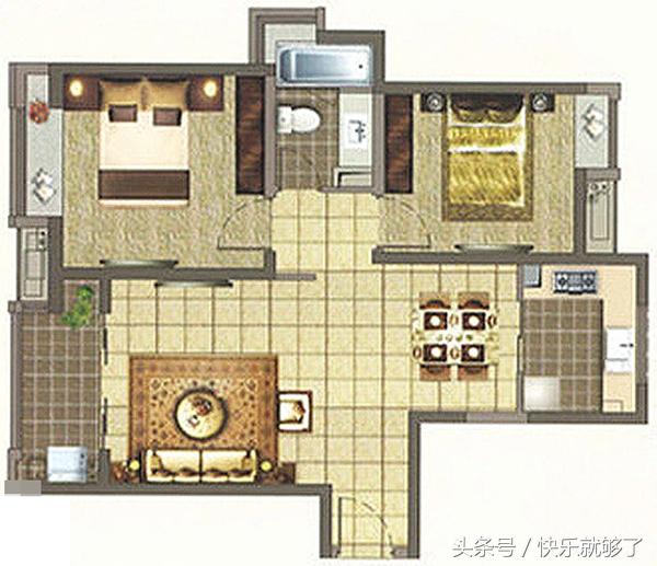 中环国际三期顶楼复式户型图,中环国际公寓三期156平
