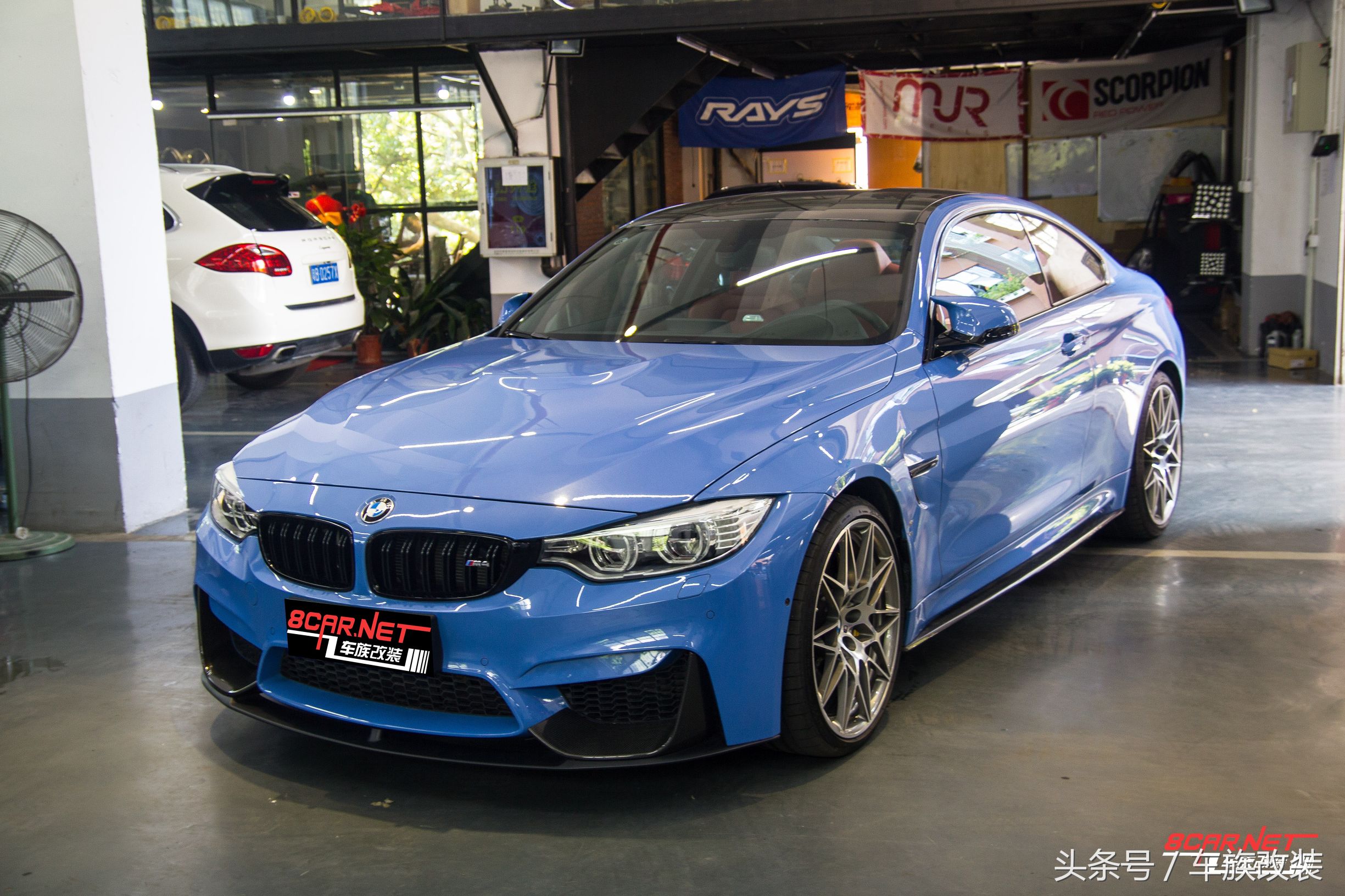 宝马m4雷霆版中出排气,宝马m4中间四出排气