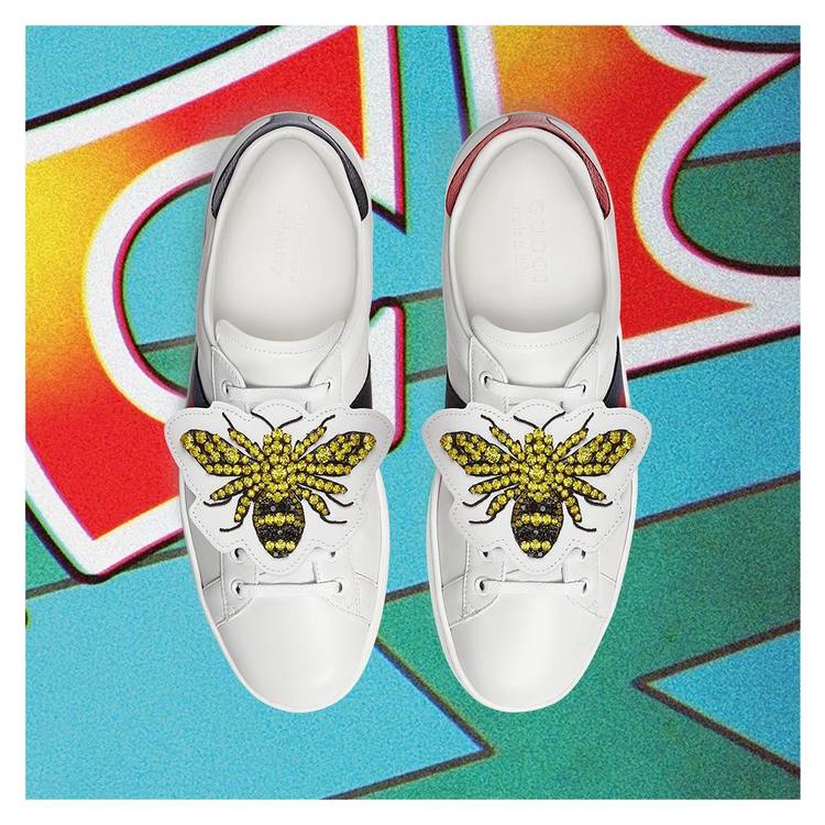 gucci复古low小白鞋 (新款gucci小白鞋)