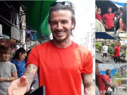 贝克汉姆穿着黄西服来中国,贝克汉姆访香港