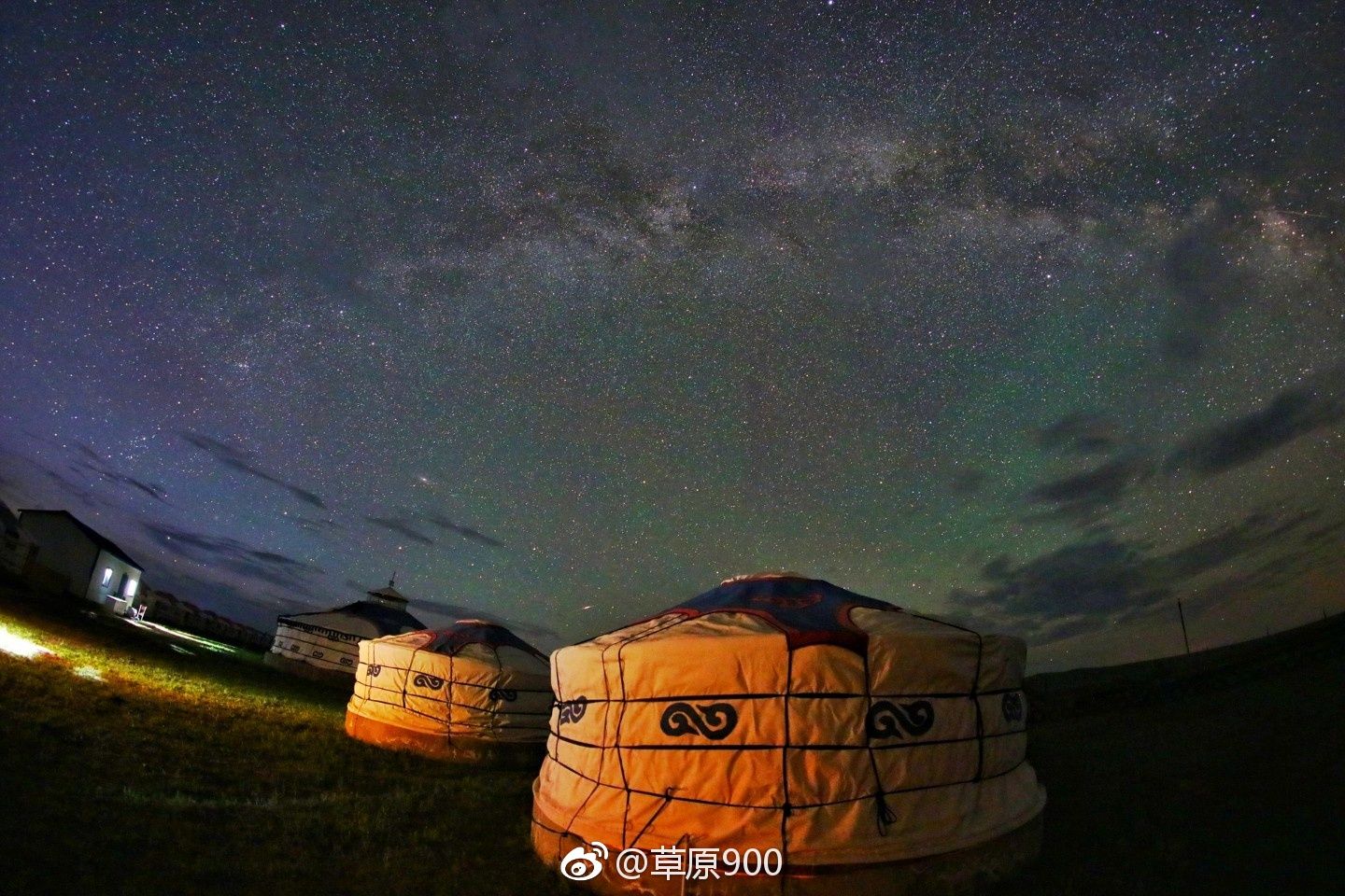 锡林郭勒草原星空,天堂草原锡林郭勒
