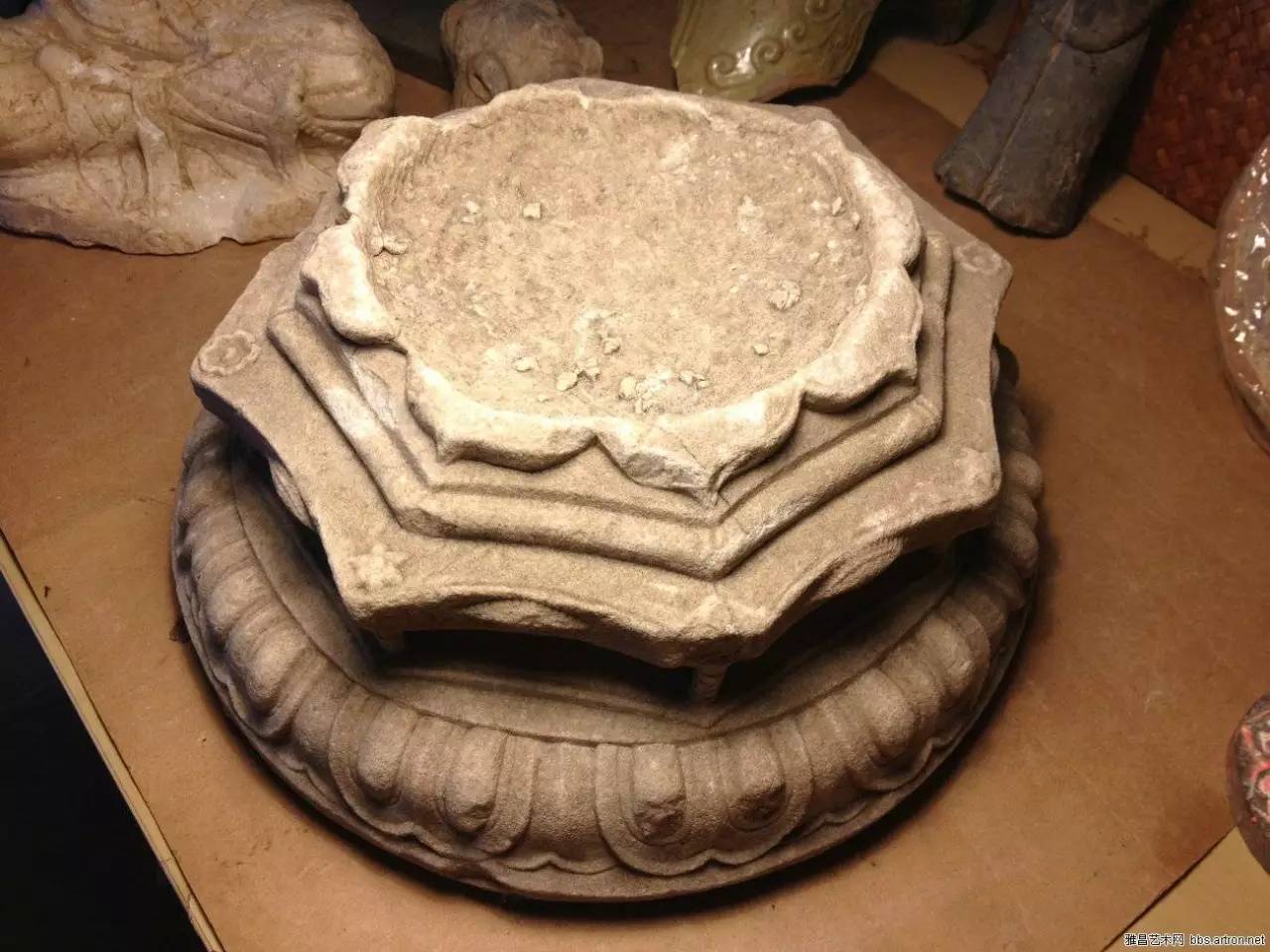 大莲花座折法,多层莲花座折法