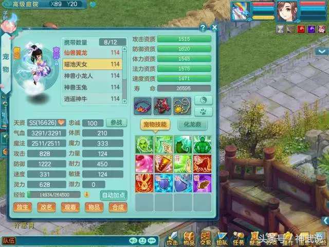 神武109魔王要什么属性,神武2