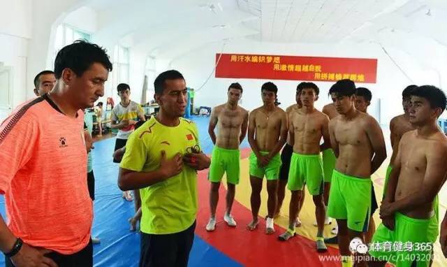 叶尔凡·叶孜木江*疆新**最后一次体能训练全运会目标冠军