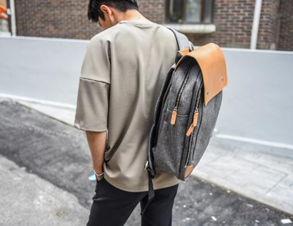 潮牌双肩包好看,潮牌双肩包时尚潮流图片