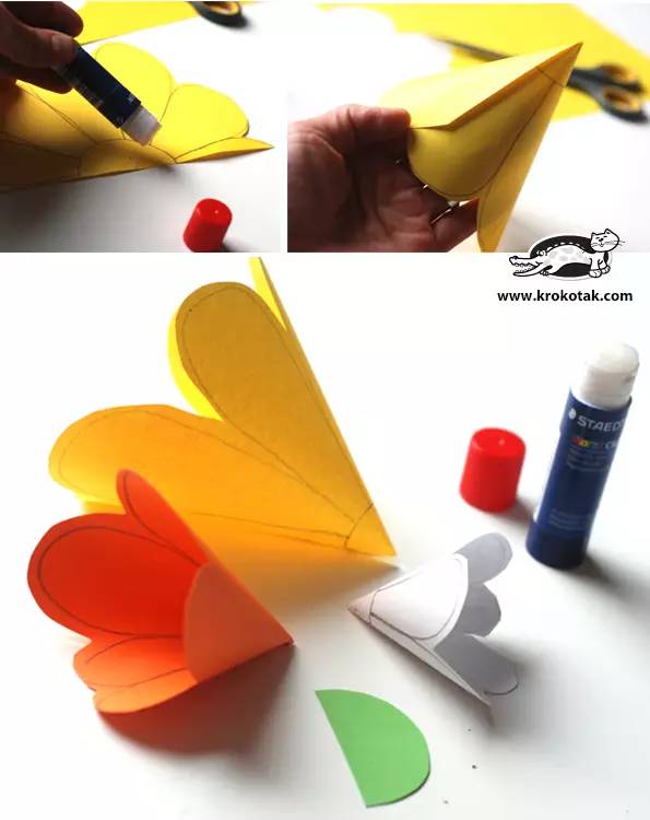 幼儿园卡纸夏日手工简单又漂亮,幼儿园简单创意卡纸手工