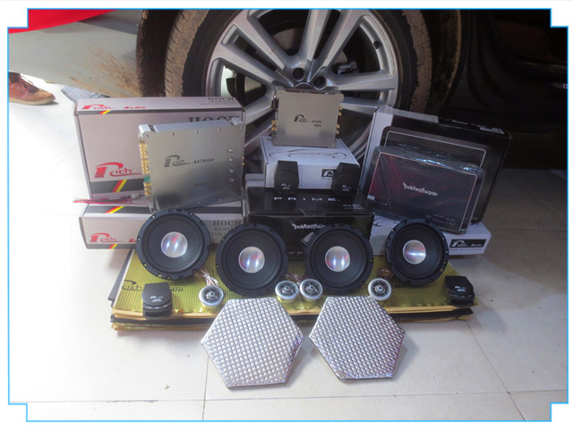 佛山奥迪q7音响改装,q7音响改装最佳效果